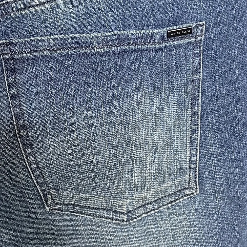 WHITE HOUSE BLACK MARKET HIgh Rise Skinny Ankle Jeans Size 14 - Picture 11 of 15